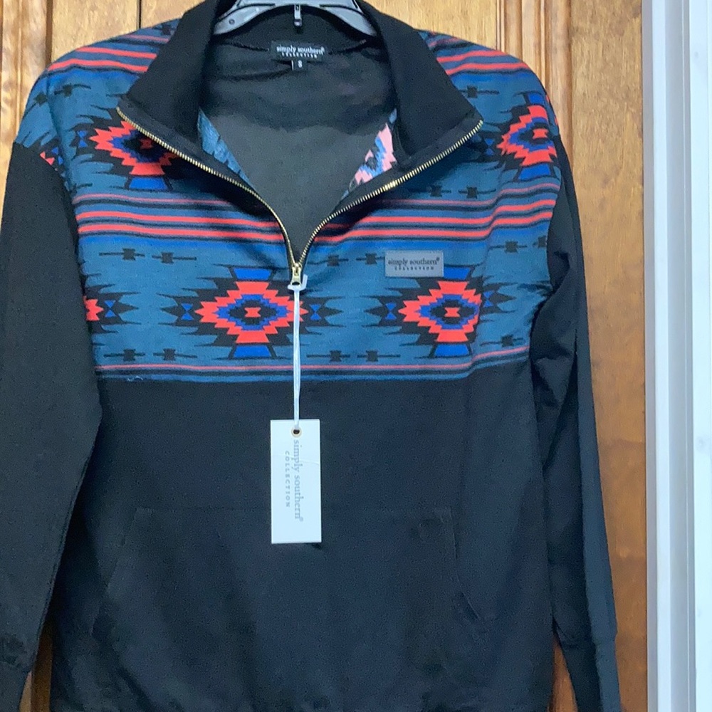 Simply southern beautiful half zip sweater